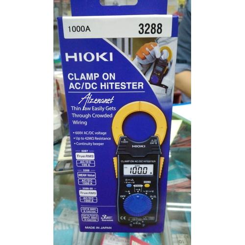 Jual HIOKI 3288 Clamp Meter on AC/DC HiTester / Tang Ampere 1000A
