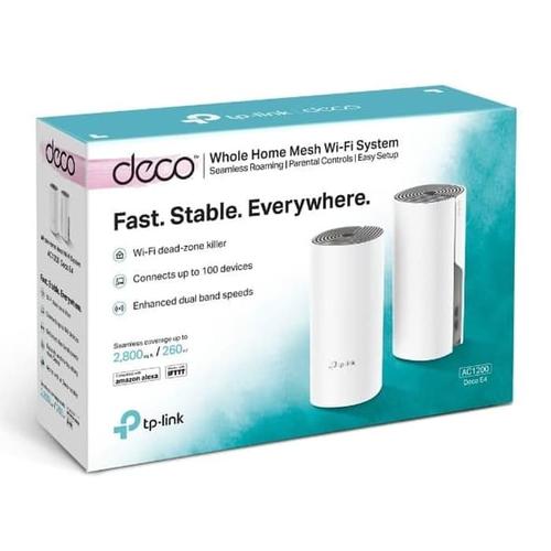 Gambar TPLINK Deco E4 AC1200 AC1200 Whole Home Mesh WiFi System dari Twins Computer Jakarta Barat Tokopedia