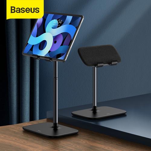 Foto Produk BASEUS STAND HOLDER PHONE HOLDER DUDUKAN TABLET/PAD/DESKTOP BRACKET - Hitam dari Baseus Official Store