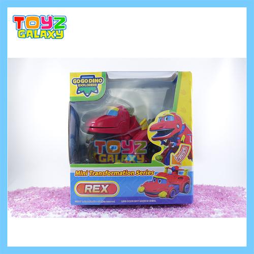 Foto Produk GOGO DINO MINI TRANSFORMATION REX - ORIGINAL TERBARU dari Toyz Galaxy