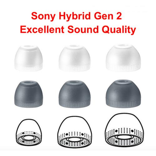 Foto Produk Original Sony Hybrid Isolation Eartips Size M - Transparent, M dari MAXI BSG OFFICIAL