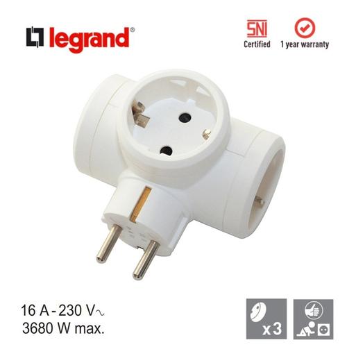 Gambar Legrand Steker T - 16A - Putih dari Legrand Indonesia Jakarta Timur Tokopedia