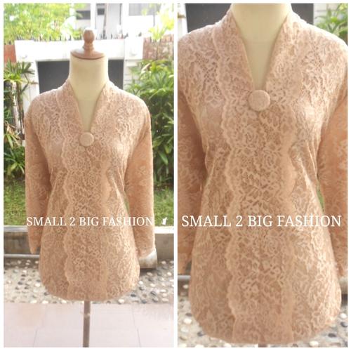 Foto Produk atasan kebaya brokat jumbo / baju pesta brukat big size xxl 3L 4L dari Small 2 Big Fashion
