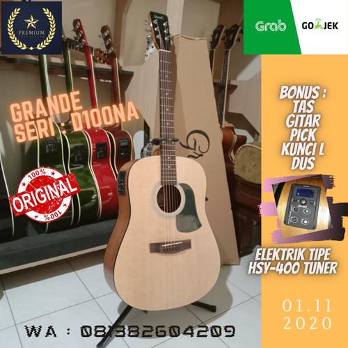 Foto Produk Gitar Akustik Grande GW/ D-100 NA original dari Travertine music