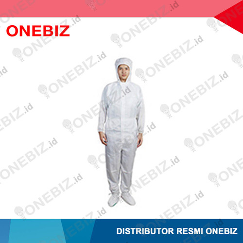 Gambar BAJU ANTISTATIK Jumsuit Warna Putih With Hood M dari ONEBIZ Kab. Bogor Tokopedia