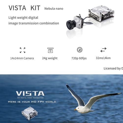 Gambar Caddx Nebula Nano - Vista Kit - Digital Cam and Vtx for DJI HD FPV dari DooFPV undefined Tokopedia