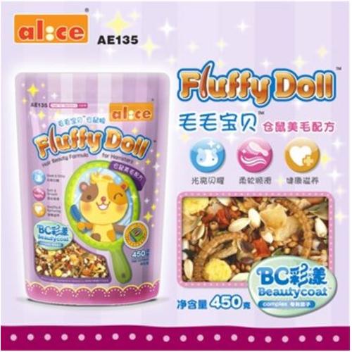 Foto Produk AE135 Alice Fluffy Doll Hair Beauty Formula for Hamster 450gr - EXP 2021-11 dari Hime petshop