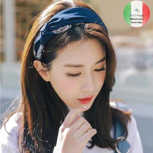 Foto Produk Korea Style Bandana Rajut Bendo Rambut Karet Elastis Fashion Wanita dari omiga