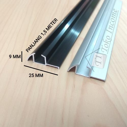 Foto Produk Rel Sliding Timbul 380 Pintu Lemari Geser Minimalis 1,5 Meter (150 CM) dari Toko Income