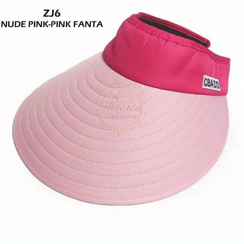 Jual Topi pantai wanita visor lipat 