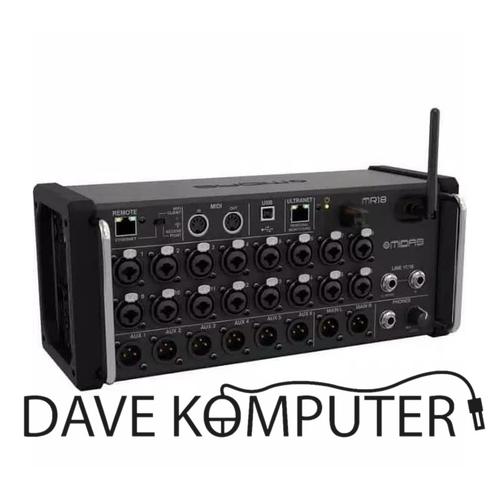 Jual Midas Mr18 18 Input Digital Mixer Integrated Wifi Module Soundcard Jakarta Utara Dave Komputer Tokopedia