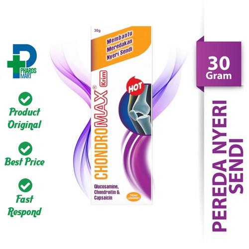 Foto Produk Chondromax Krim Hot Pegal & Nyeri Sendi - 30 gr dari Pharos Official Store