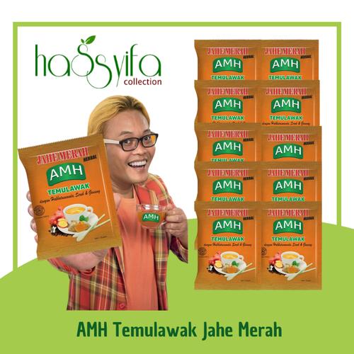 Foto Produk AMH Temulawak Jahe Merah Kemasan Renceng isi 10 dari Hassyifa collection