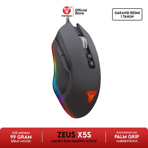 Foto Produk Mouse Fantech Gaming X5s ZEUS dari Fantech Official Store