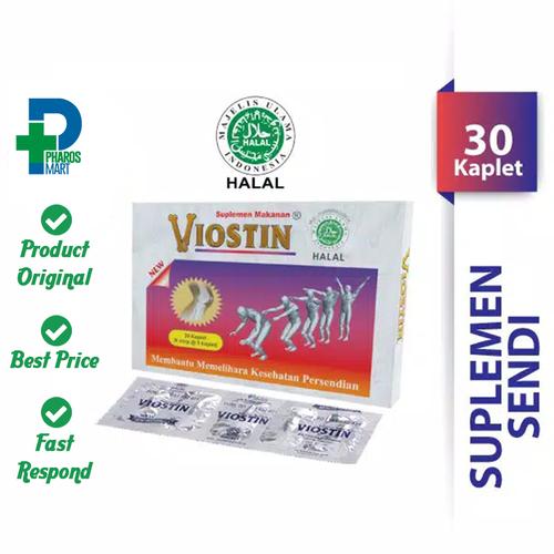 Foto Produk Viostin Halal - 1 Box @ 30 Kaplet Suplemen Sendi dari Pharos Official Store