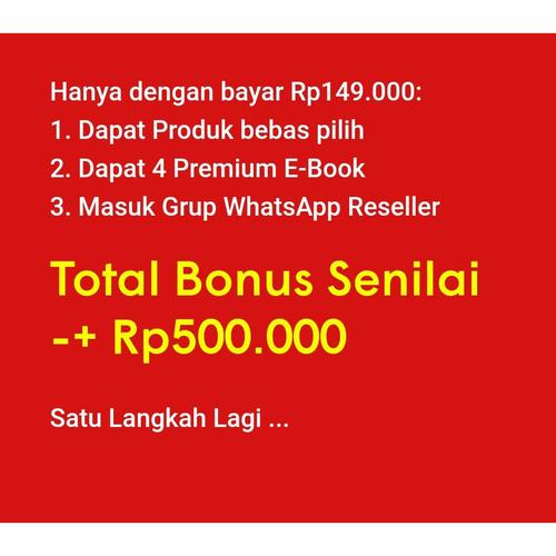 Foto Produk Pembayaran PROMO paket Reseller 149 ribu dari Afrakids Official
