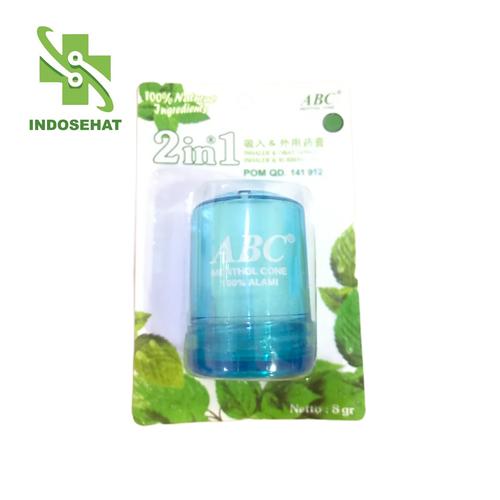 Foto Produk ABC Menthol Cone Besar 8 gram Warna Biru dari Toko Obat IndoSehat