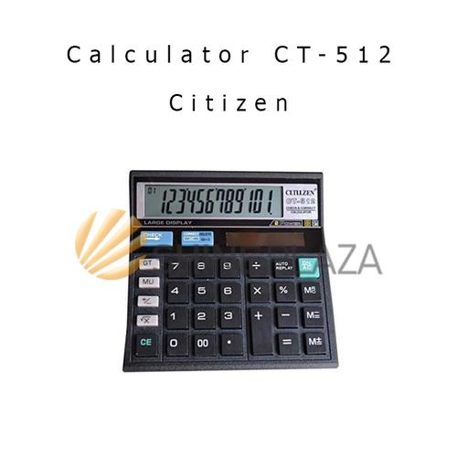 Foto Produk Calculator Pasar Citizen 12 Digit CT-512 - Kalkulator Citizen dari Shine Plaza