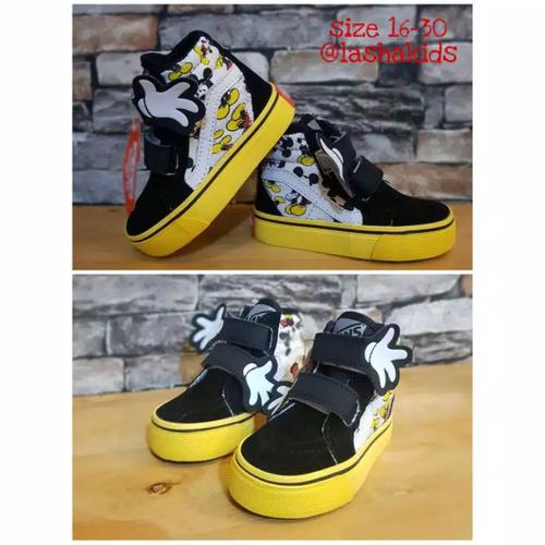 mickey mouse edition vans