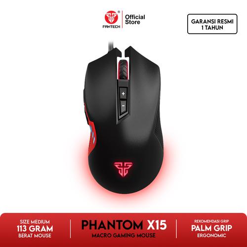Foto Produk Fantech Mouse Gaming X15 PHANTOM dari Fantech Official Store