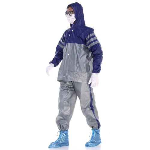 Foto Produk Jas Hujan Kaum 1.0 Satria Jaket Celana Kombinasi Karet - Biru dari Langit Biru