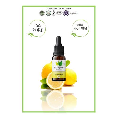 Foto Produk Pure Lemon Essential Oil / Minyak Esensial Lemon Murni 10ml dari Naturalpedia Shop