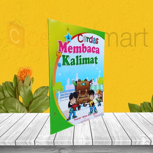 Foto Produk BUKU ANAK TK PAUD: CERDAS MEMBACA KALIMAT dari cerdas media