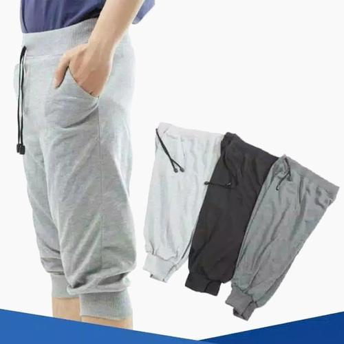 Jual Celana Joger polos 3/4TrainingPria 