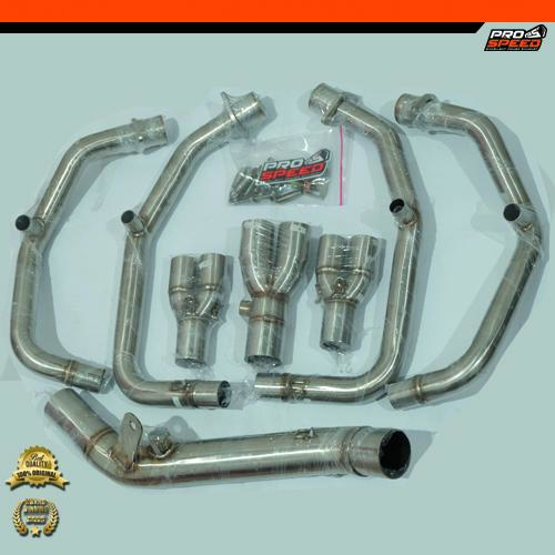 Gambar Header Only SS Kawasaki ZX25R Model Samping dari ProspeedExhaust Jakarta Barat Tokopedia