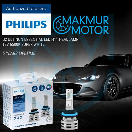 Foto Produk PHILIPS LED H11 HEADLAMP Ultinon Essential G2 12V/24V 6500K dari Makmur Motor Indo