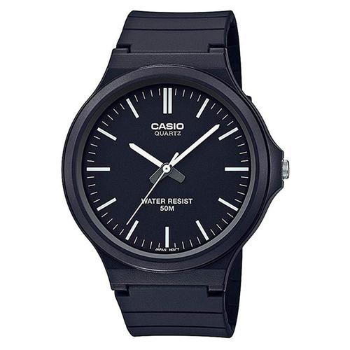 Foto Produk CASIO MW-240-1EVDF - Jam Tangan Pria - Hitam Balok - Hitam dari Liga Arloji