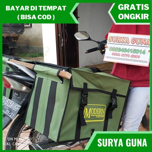 Gambar tas motor samping surya guna tas kurir j&t tas obrok barang modern dari SuryaGuna Kab. Tulungagung Tokopedia