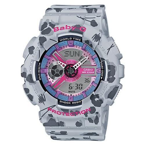 Foto Produk Jam Tangan Wanita Casio Baby-G Flower Leopard Series BA-110FL-8ADR dari Luxolite SG Timepieces