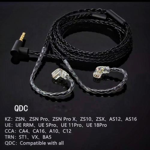 kabel upgrade iem earphone kz zsn pro 