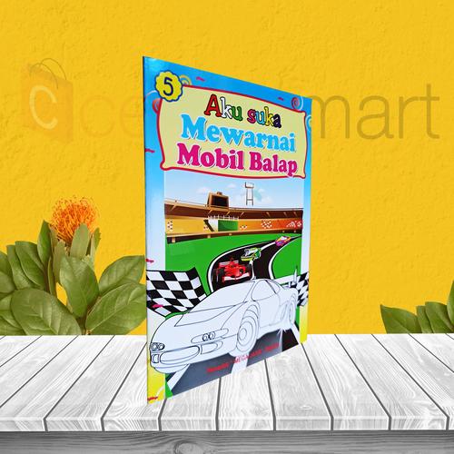 Foto Produk BUKU ANAK TK PAUD: AKU SUKA MEWARNAI MOBIL BALAP dari cerdas media