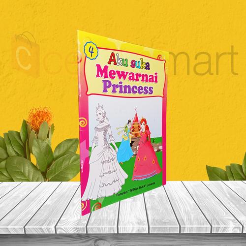 Foto Produk BUKU ANAK TK PAUD: AKU SUKA MEWARNAI PRINCESS dari cerdas media