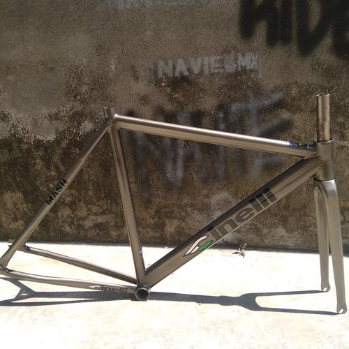 Jual frame fork fixie custom cinelli 