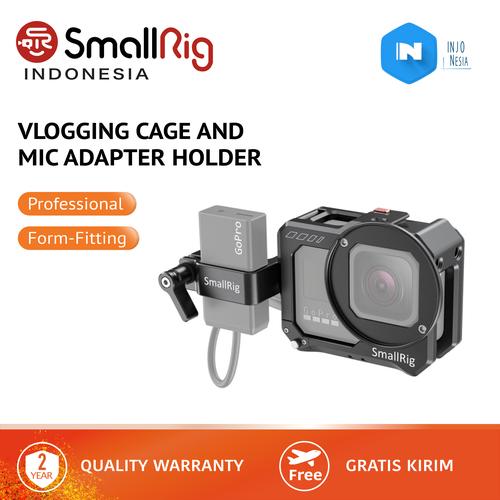Jual SmallRig Vlogging Cage and Mic Adapter Holder for GoPro HERO 8