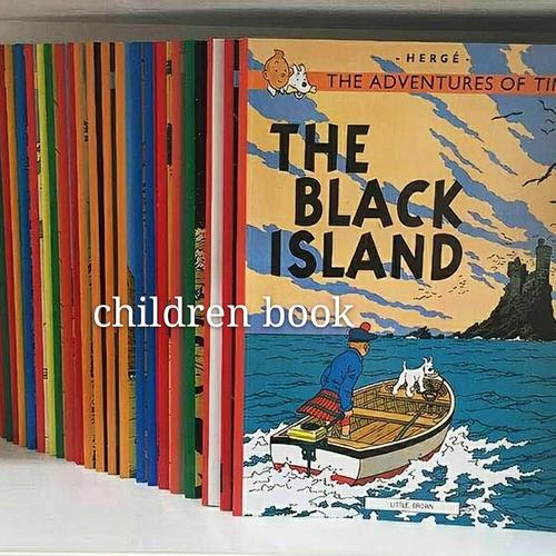 Foto Produk the adventures of tintin 23 books dari children book