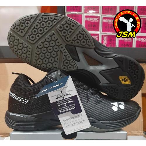 Foto Produk Sepatu Badminton YONEX AERUS 3 MEN - Warna Hitam dari Jasmin Sport