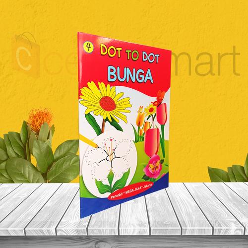 Foto Produk BUKU ANAK TK PAUD: DOT TO DOT BUNGA dari cerdas media
