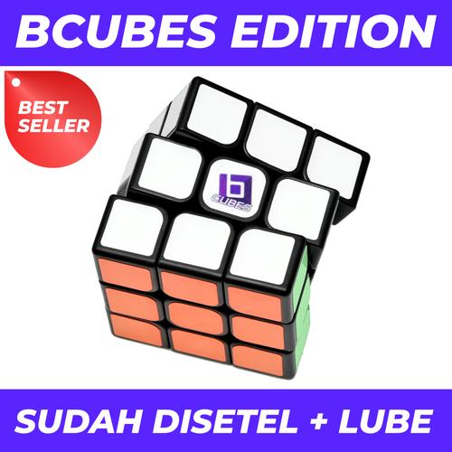 Foto Produk Rubik 3x3 - BCUBES YJ GUANLONG- Black Base dari Balam Cubes