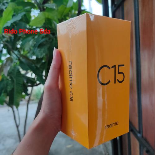 Foto Produk realme c15 ram 4/64GB garansi resmi dari Ridophone