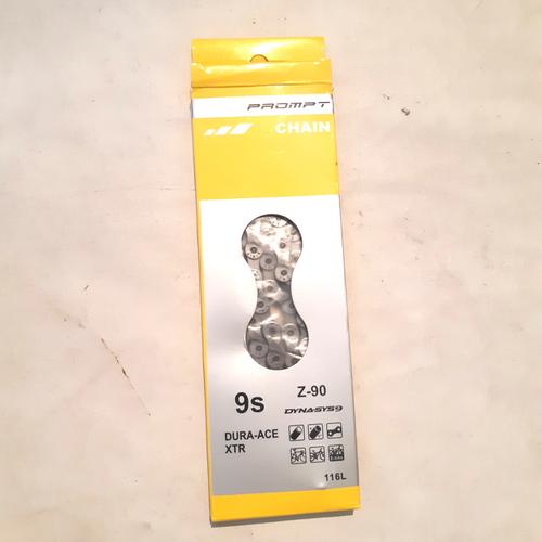 Foto Produk rantai 9 speed prompt z90 cocok untuk mtb roadbike atau sepeda lipat dari farras bikes