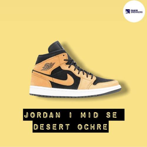 Jual AIR JORDAN 1 MID SE DESERT OCHRE - Jakarta Selatan - fakir.sneakers |  Tokopedia