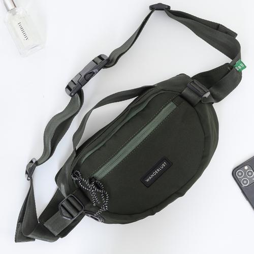 Foto Produk Wanderlust Waistbag Hippack Sling Tas Selempang Little Paris Olive dari Wanderlustbag Official