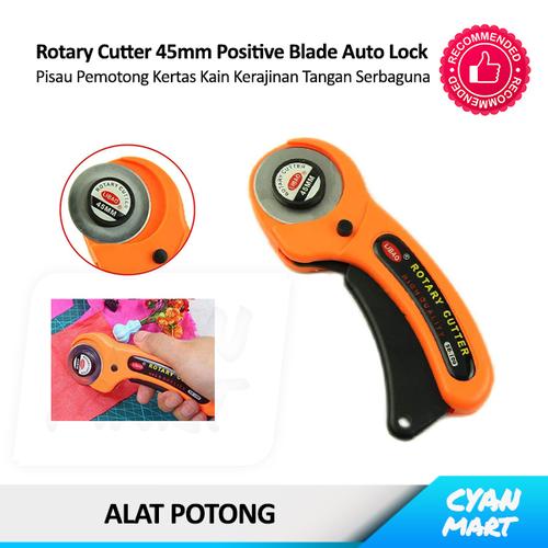 Jual Cutter Rotary Pisau Potong Roller Kain Kertas Leather Work DIY