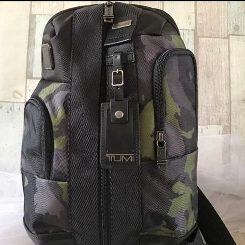 camo sling backpack