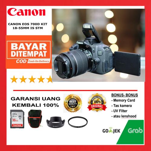 Foto Produk Canon 700d kit 18-55mm dari SAKURA CAMERA