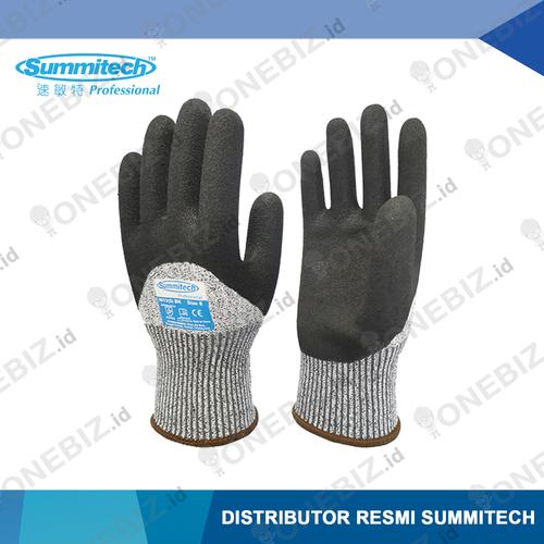 Gambar Sarung Tangan Anti Sayat/Cut Resistant Gloves Summitech NI12(5) BK - L dari ONEBIZ Kab. Bogor Tokopedia